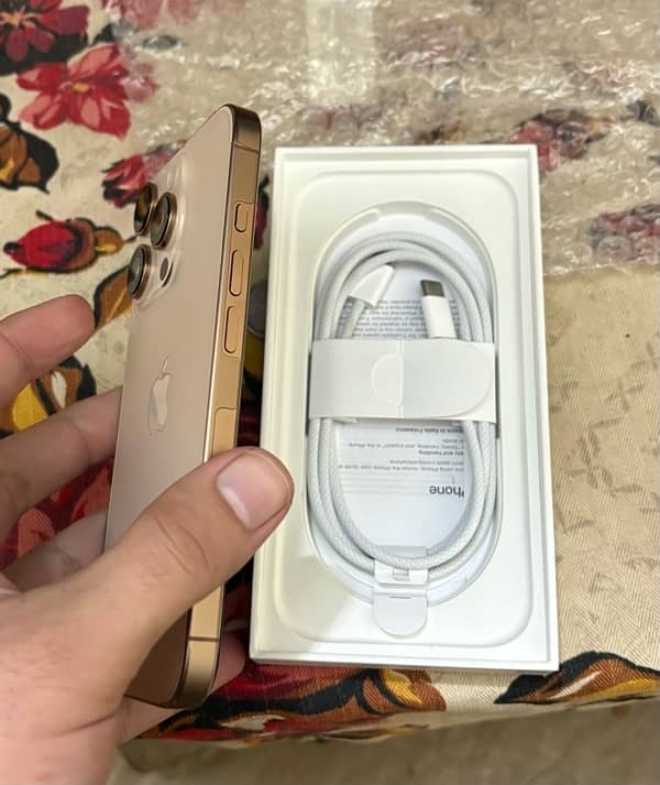 I phone 16pro(jv) 128gb only box open 3