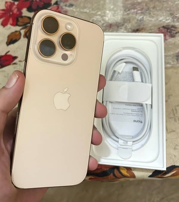 I phone 16pro(jv) 128gb only box open 4