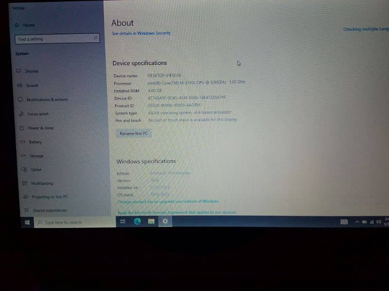 Haier laptop with charger. 3