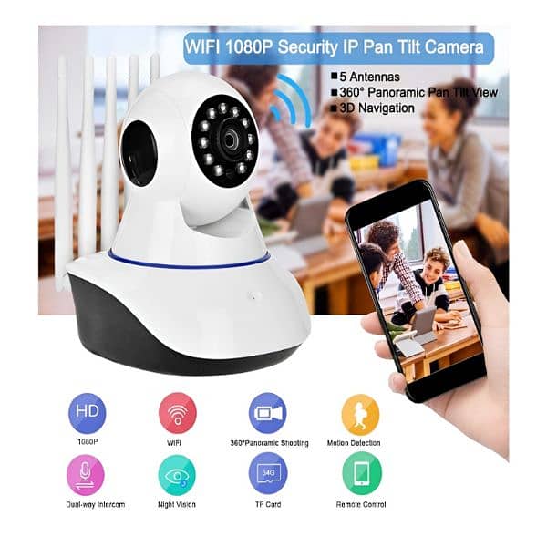 5 Inteena CCTV Indoor and Outdoor Camera 1080HP Resolution 3