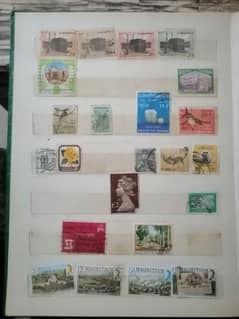 318 stamps from all over the world