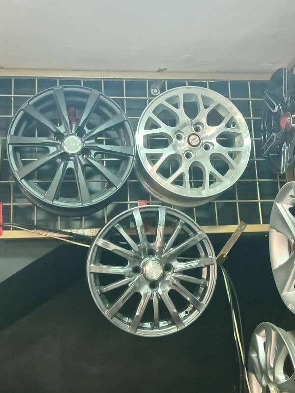 we deal in all types of tyres & alloy rims 16