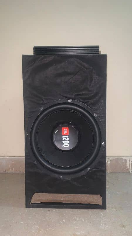 Jbl Woofer with 2800Watt Amplifier 0