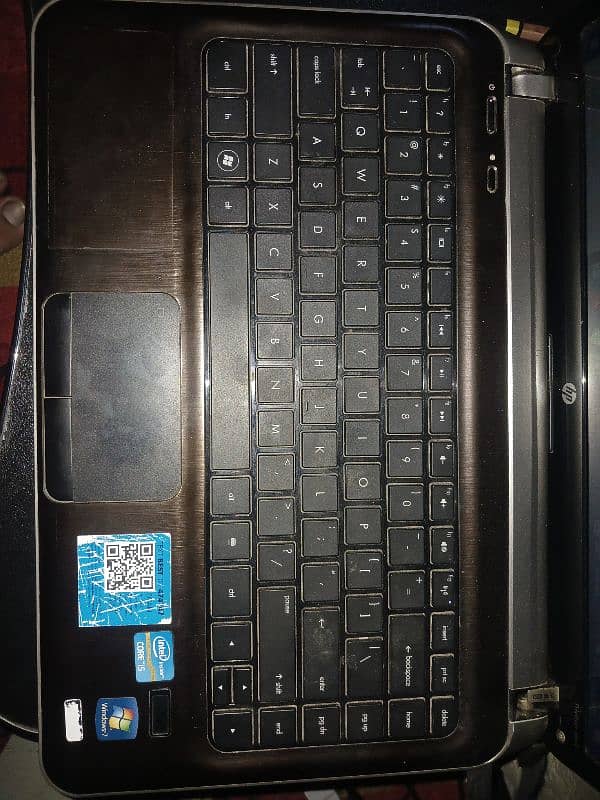 HP laptop core i5  intel inside 15