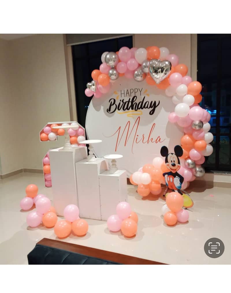 Birthday Party Decoration / Balloon Decoration / Event Planner 6