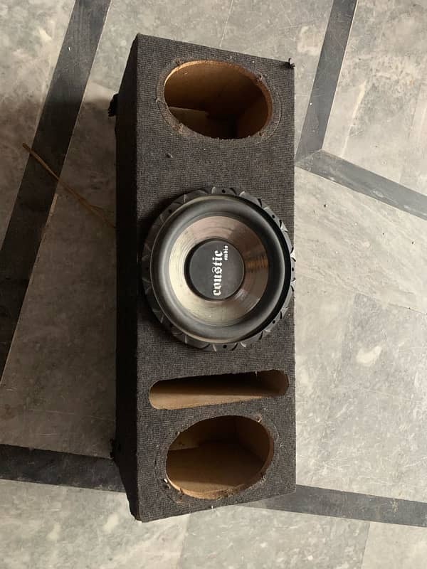 woofer for sale with box 2