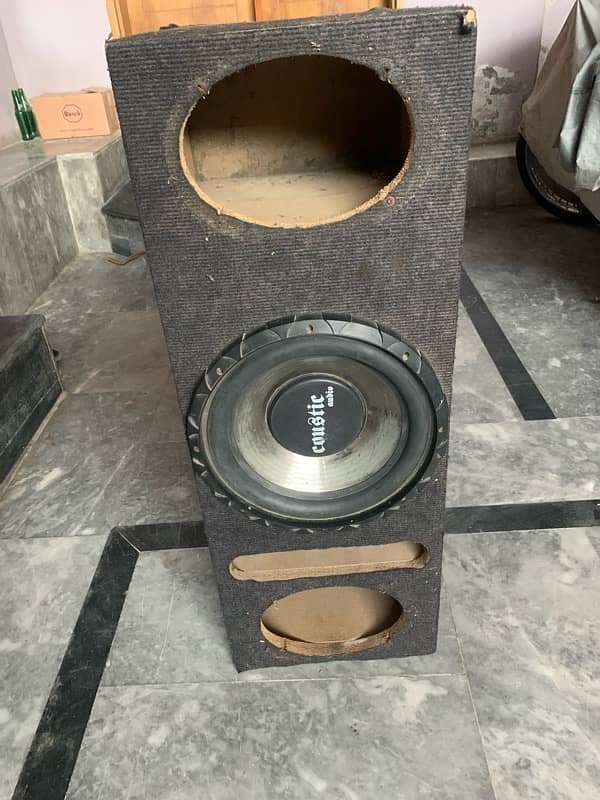 woofer for sale with box 3