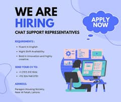 Chat Support Representative