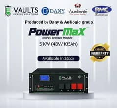 Lithium Battery, VAULTS Battery 5KW(48V/105Ah), Best Price In Pakistan