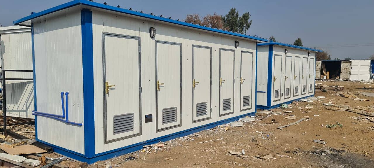 site office container office prefab portable toilet joint container 16