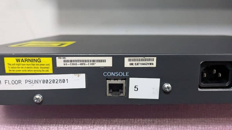 3560 series 48port Poe 3