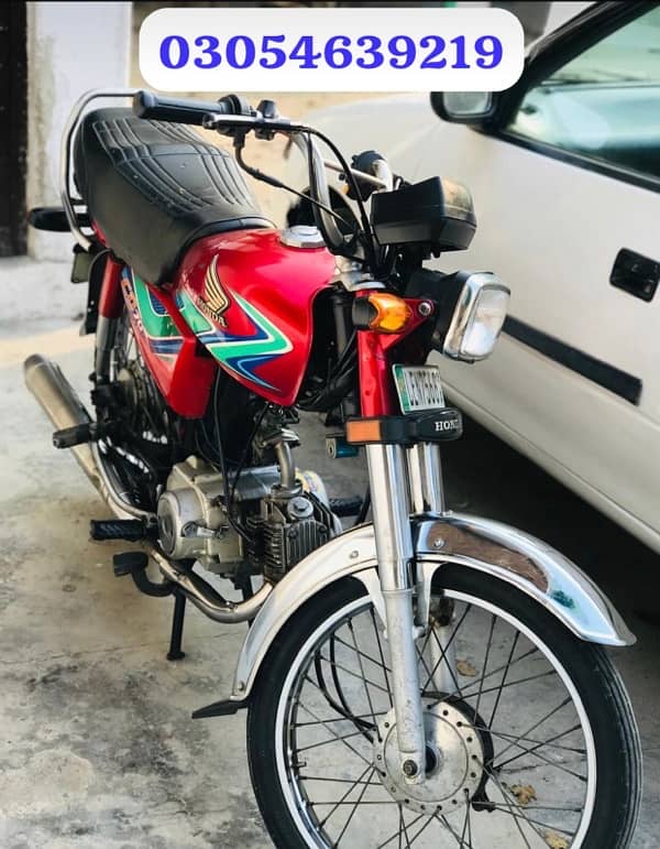 Honda CD 70cc good condition (03054639219) 0