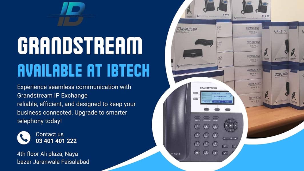 IP Phone Grandstream 1625|1615|1400 | Yealink cordless 03401401222 0