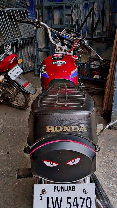 Honda CG 125 model 2005 03153251415 5