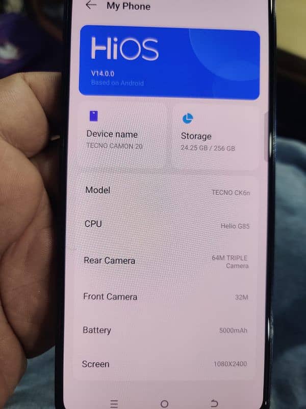 tecno camon 20 8/256 2