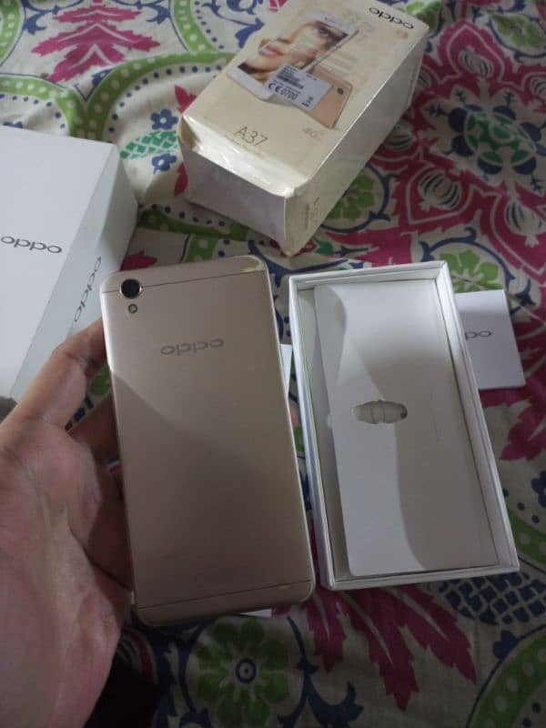 oppo a37 with box pta approved working 3