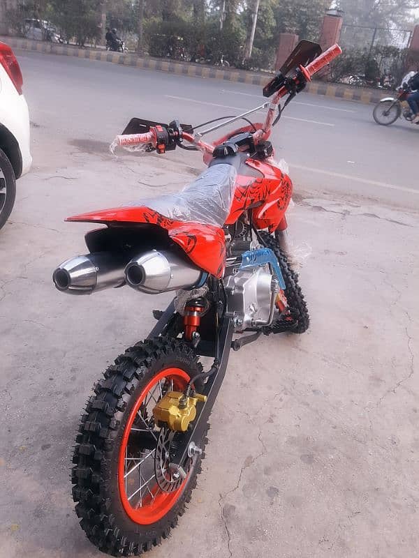 self + kick 4stroke fuel engine trail 49cc delivery all Pakistan 3