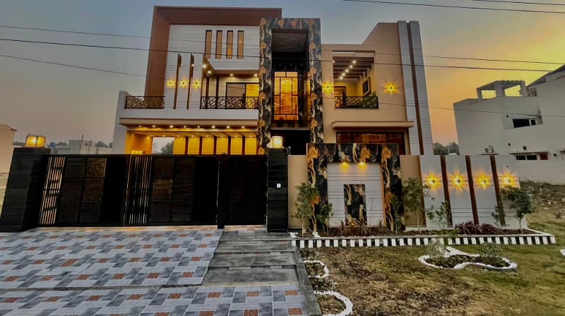 1-Kanal Brand New Luxury House For Sale With Double height lobby 0