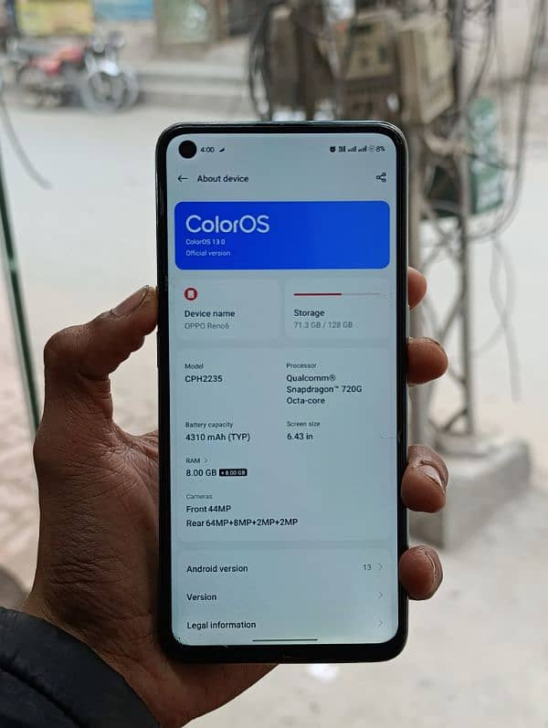 OPPO RENO 6 128/8 5