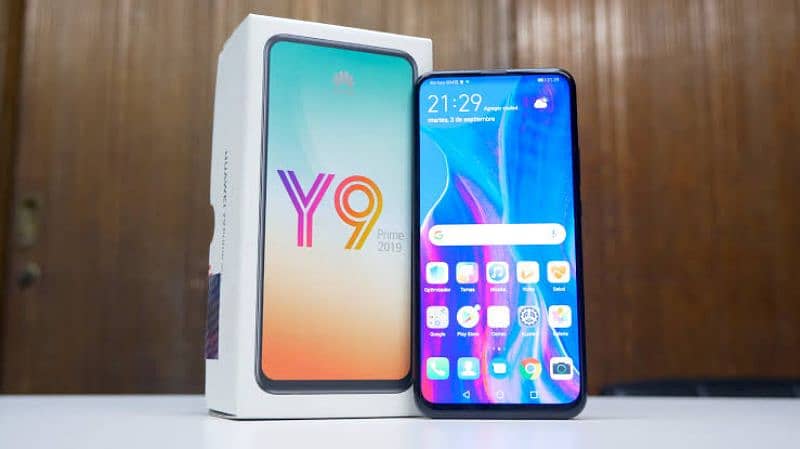 Huawei Y9 Prime In Good Condition One Hand Use 4/128 With Complete Box 0