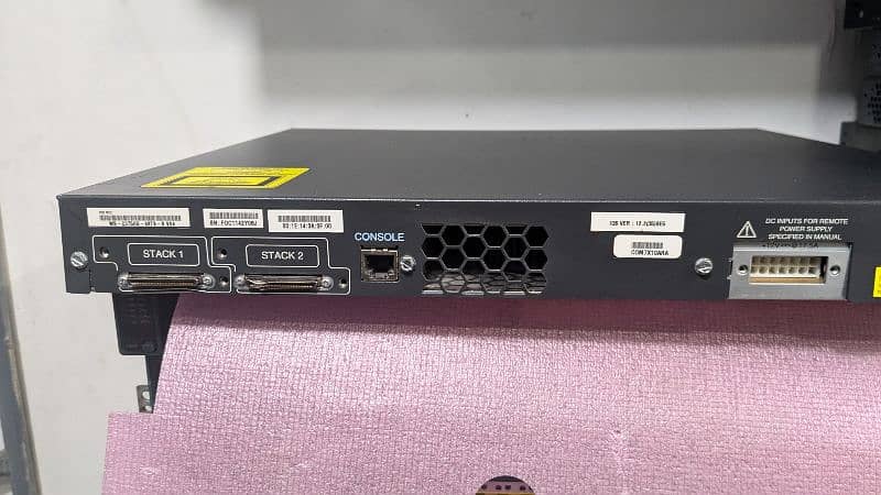 3750G series 48port 3