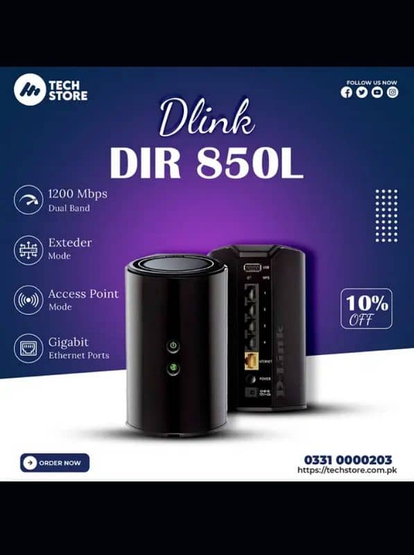 D-link 850L dualband 0