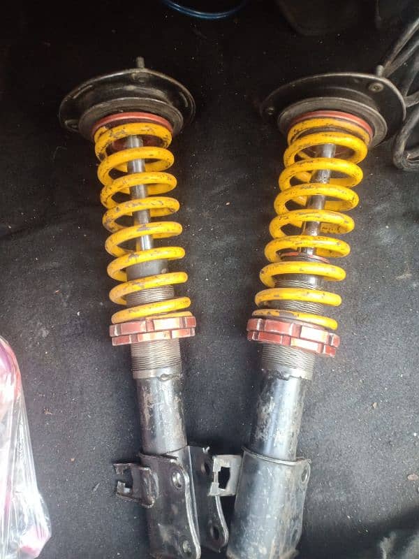 SUZUKI BALENO COIL OVERS & REAR LOWERING SPRINGS 1