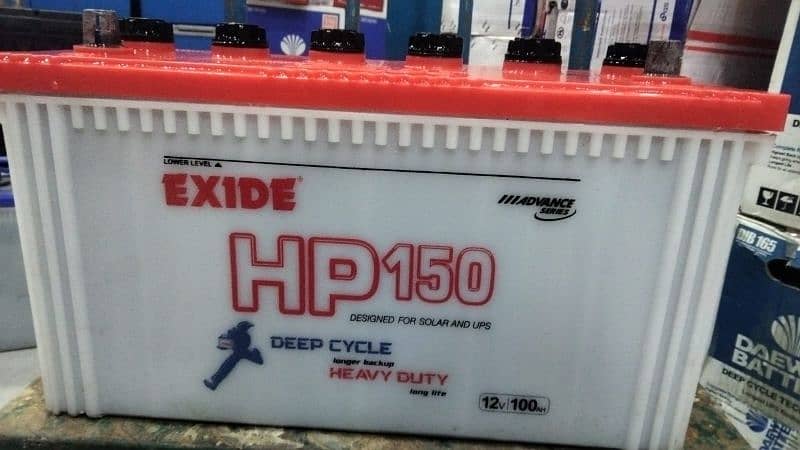 Two Exide Batteries for sale. 2