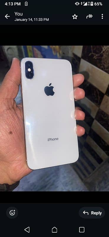 iphone X 256 gb 0