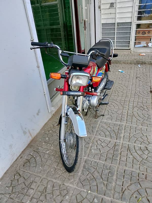 Honda CD 70 Model 2021 Good Condition 4