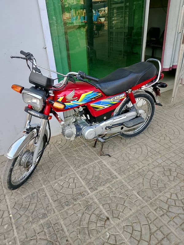 Honda CD 70 Model 2021 Good Condition 8