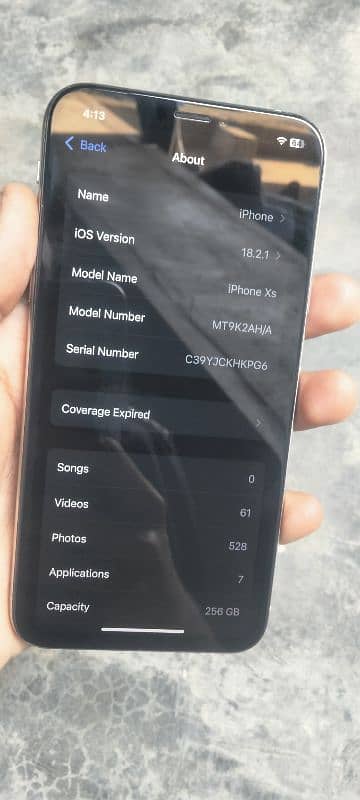 Iphone Xs (256) All Ok Exchange Possible 10