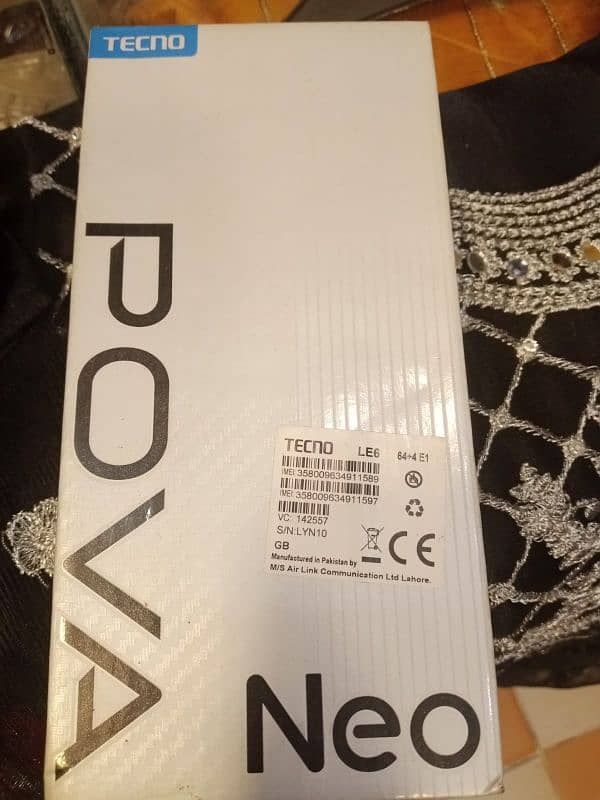 pova neo 4gb+64 4