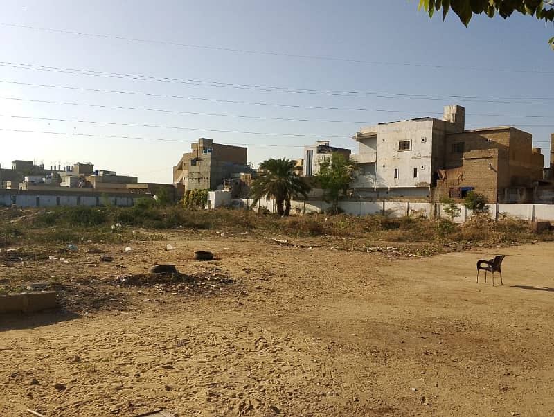 For Sale | Prime 6200 Sq. Yards Commercial Plot on Main Dakhana Road, Malir Khokhrapar, Karachi 5