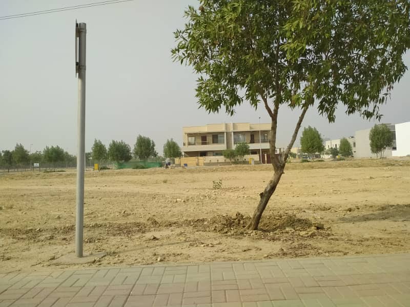 Precinct 1 Prime Location Residential Plot in populated precinct near Ginsoy Bahria Town Karachi 8