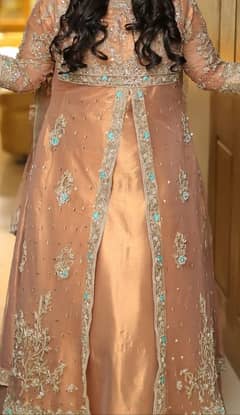 Designer Valima Maxi|Moti Dabka work|With Heels|