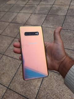 Samsung S10 plus prism silver color