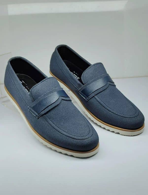 Man,s casual synthetic leather loafers -1 pair 1