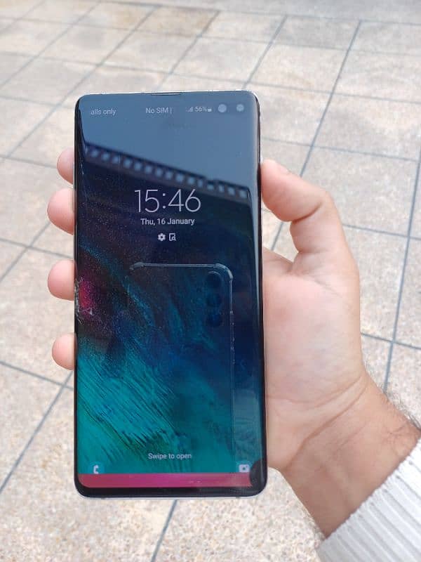 Samsung S10 plus prism silver color 3