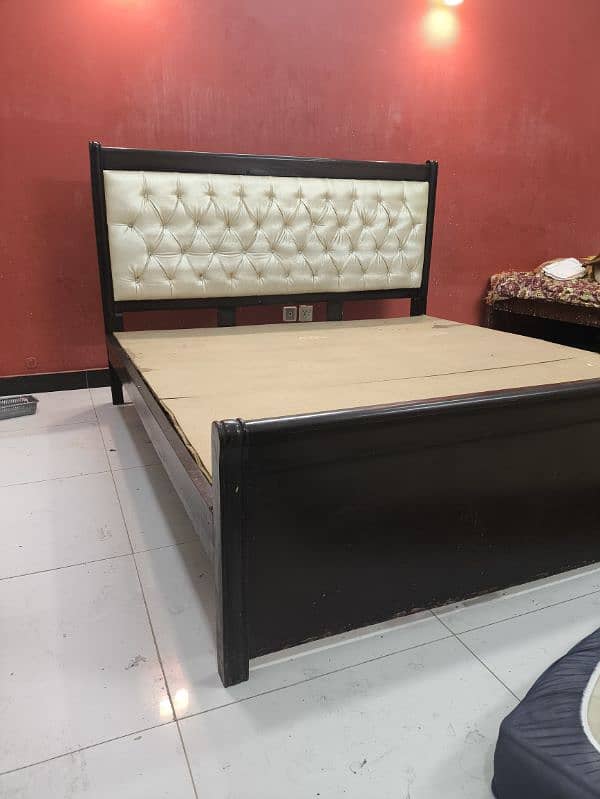 double bed for sale bedroom bed furniture lakri wooden bed 2