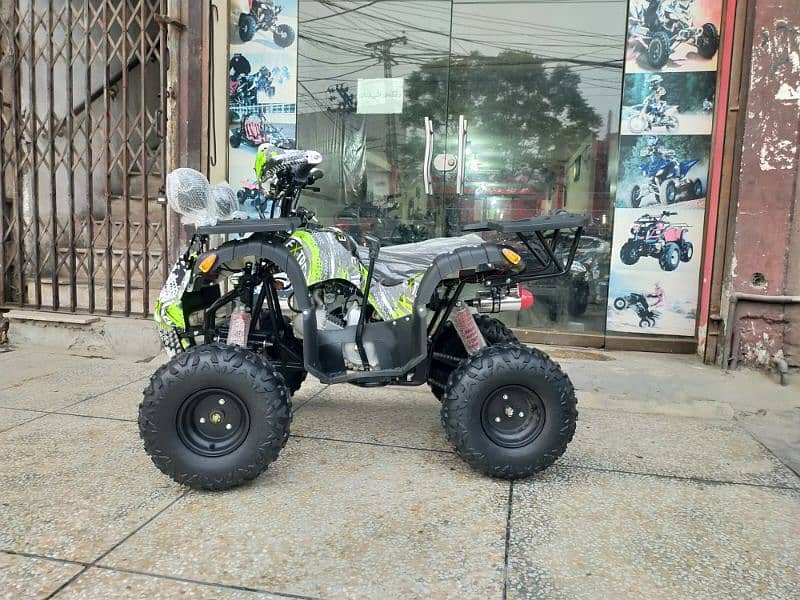 125cc Special Edition Hunter Jeep Atv Quad Bikes Delivery In All Pak 5