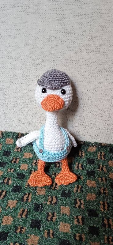 crochet duck 0