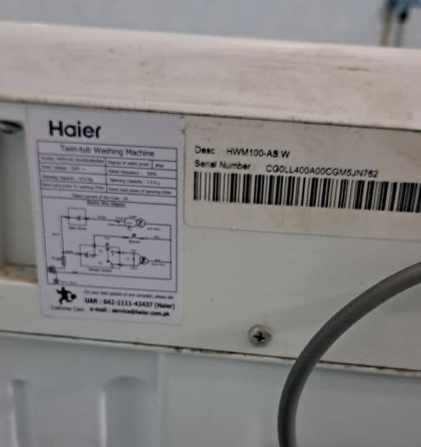 Haier- Washing Machine 0