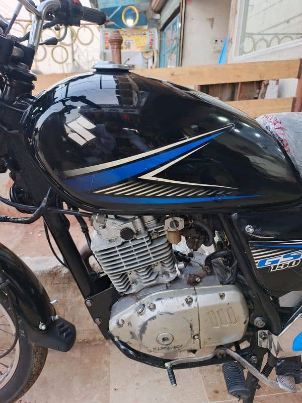 suzuki-150cc model-2016 karachi number 4