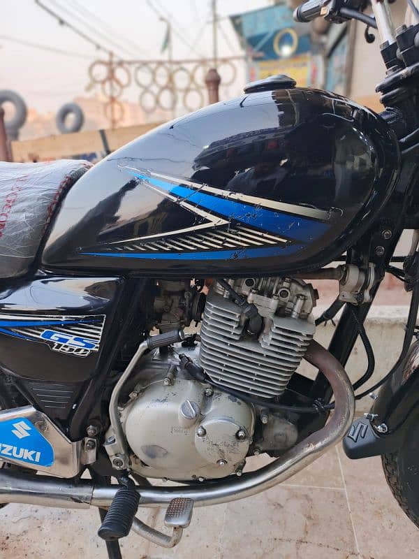 suzuki-150cc model-2016 karachi number 5