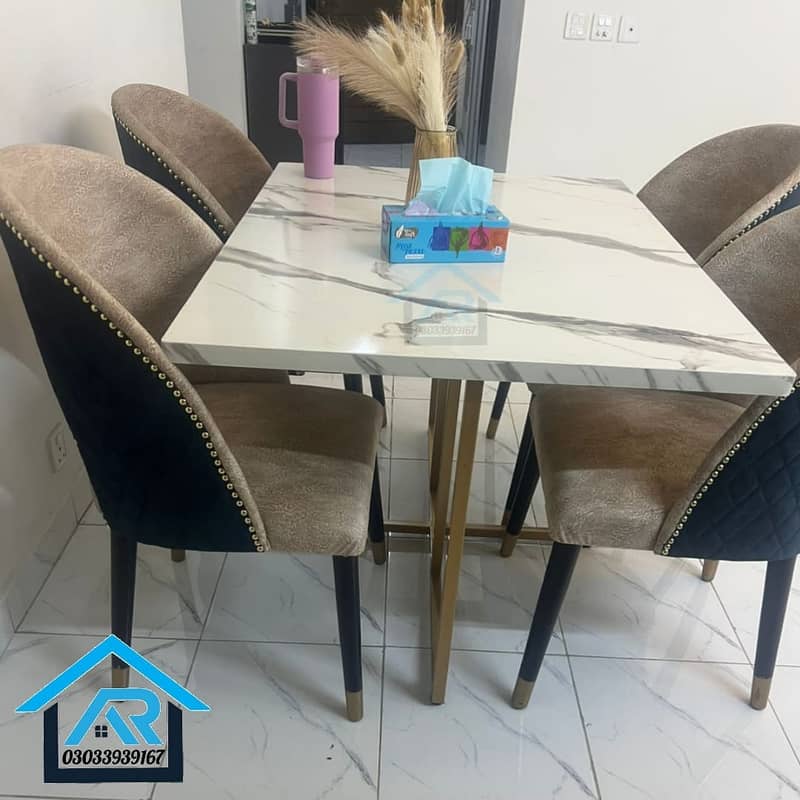 dining table | dining table with dining chairs |6 seater dining table 1