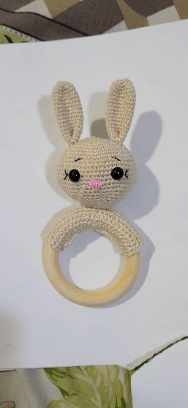 crochet rattle 0