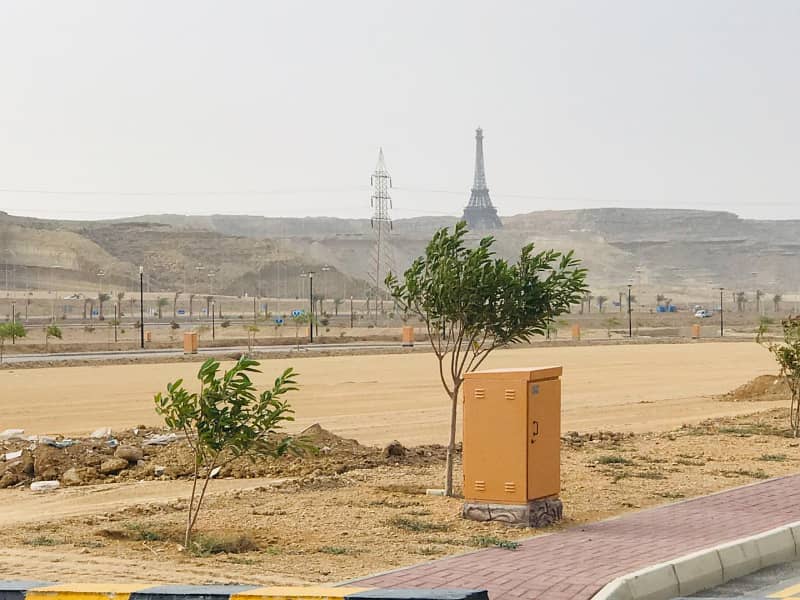 Precinct 36 Residential plot of 500 Sq. yards near Sports City Villas and Rafi Cricket Stadium Bahria Town Karachi 4