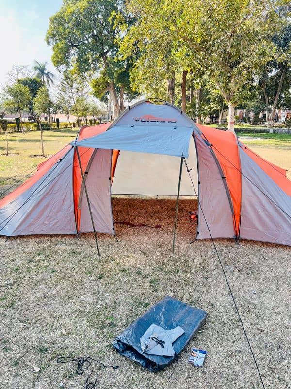 imported two room family Tent 0