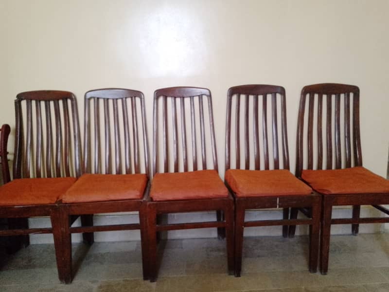 Wooden dining chairs 1